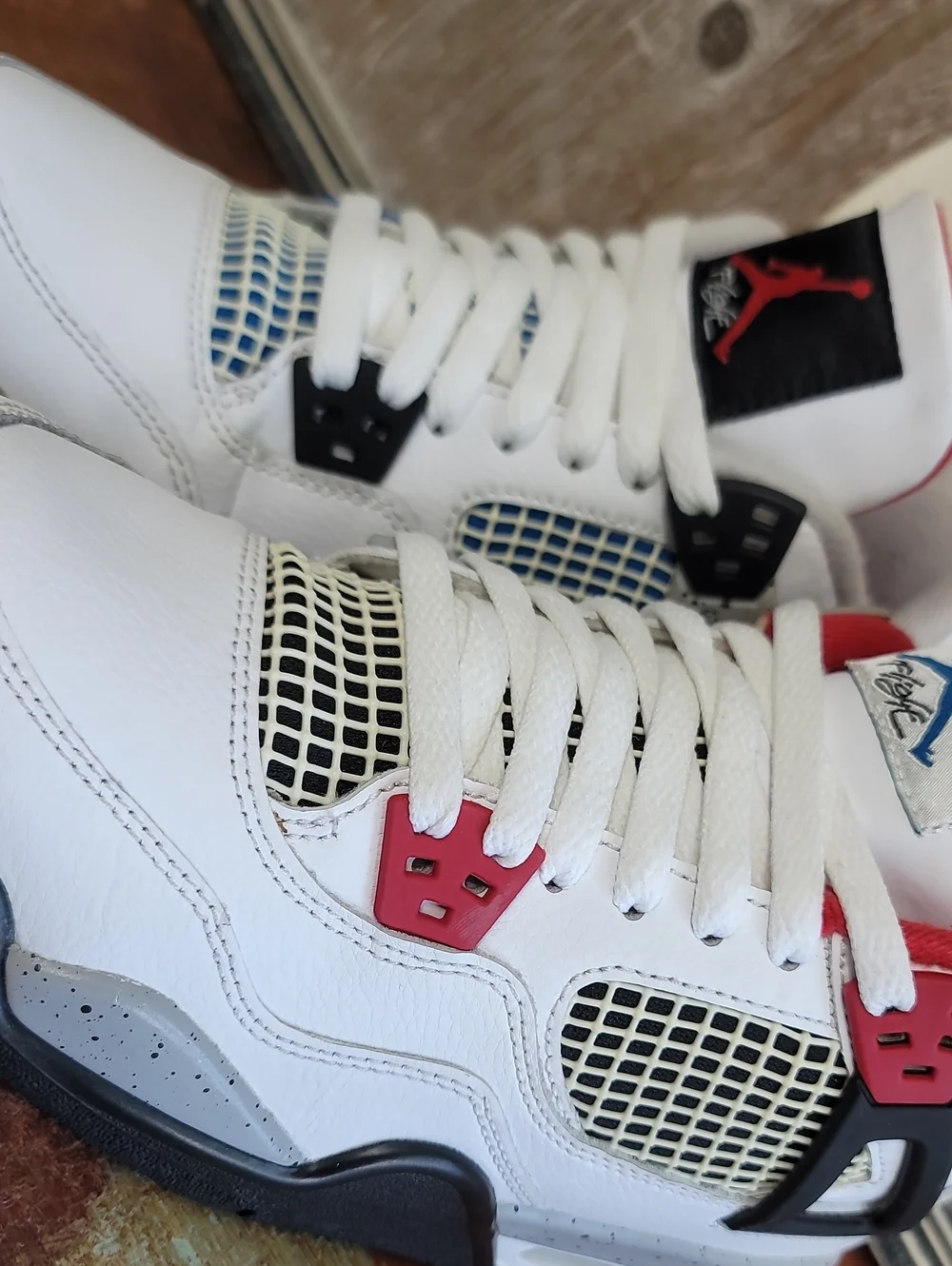 Nike Air Jordan 4 SE 'What The 4' 30th Anniversary Wmns 8.5 Good Condition.